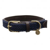 Kentucky Dogwear Collier pour chien en nylon plaqué - Navy