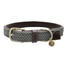 Kentucky Dogwear Collier pour chien en nylon plaqué - Grey