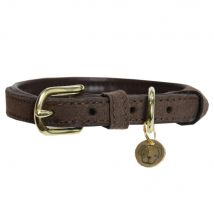 Kentucky Dogwear Collier pour chien "Velvet Leather" - Br...