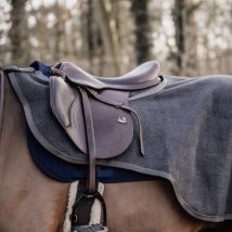 Kentucky Horsewear Couvre-reins Heavy Fleece - vert sapin