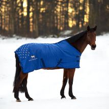 Accuhorsemat Couverture d'acupression Original - bleu