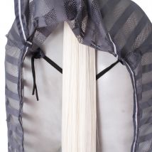 Chemise anti-mouches HKM - bleu/gris