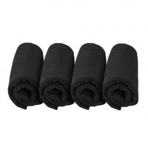 Kentucky Horsewear Sous-bandages Écurie Lot de 4 - Noir