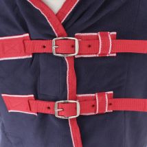 Weatherbeeta Fleece Cooler Combo Neck - Marine/Rouge/Blanc