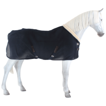 Equithème Teddy Mesh Couverture d'écurie - Marine