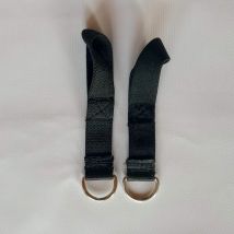 Bucas Belly Pad Elastic Extender Strap Pairs - Noir