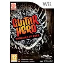 Wii Guitar Hero Warriors of Rock Juego