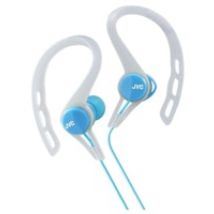 JVC HA-ECX20-A-E auricular Intraaural gancho de oreja, Dentro de oído Azul, Blanco