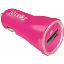 Celly CCUSBPK cargador de dispositivo móvil Auto Rosa