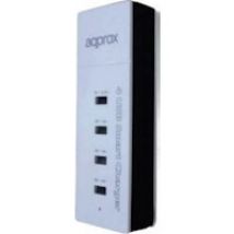 Approx APPUSB4PW cargador de dispositivo móvil Interior Blanco