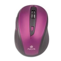 NGS Evo Mute ratón RF inalámbrico Óptico 1600 DPI mano derecha