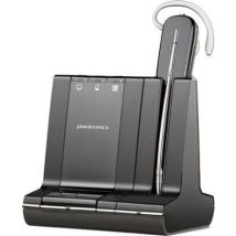 Plantronics W745-M auriculares para móvil Monoaural gancho de oreja Negro