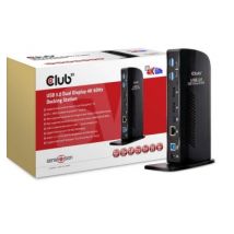 CLUB3D USB 3.0 Dual Display 4K60Hz Docking Station