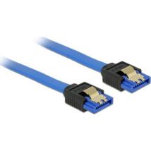 DeLOCK 84981 cable de SATA 1 m Negro, Azul SATA 7-pin