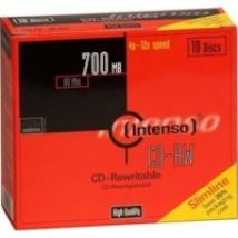 Intenso CD-RW 700MB / 80min, 12x CD-RW 700MB 10pie