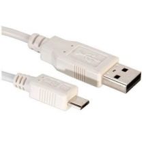 Nilox 1.8m USB 2.0 A - Micro USB 2.0 B M/M cable USB 1,8 m USB A Micro-USB B Blanco