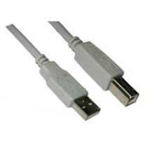 Nanocable CABLE USB 2.0 IMPRESORA, TIPO A/M-B/M, BEIGE, 3.0 M