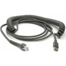 Datalogic Datalogic 5m USB2.0 A 5m USB A Macho Macho Negro c