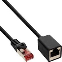 InLine 76911X cable de red 1 m Cat6 S/FTP (S-STP) Negro