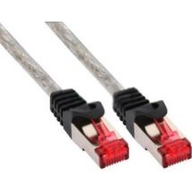 InLine 3m S-STP/PIMF Cat.6 cable de red Transparente