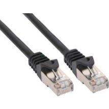 InLine 2m Cat6 Crossover 2m Negro cable de red