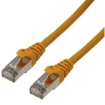 MCL 5m Cat6a F/UTP cable de red F/UTP (FTP) Amarillo