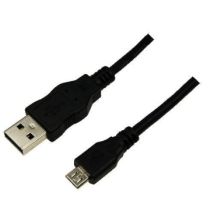 LogiLink 1.8m USB/microUSB cable USB 1,8 m USB A Micro-USB B Negro