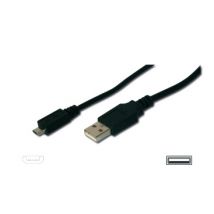 ASSMANN Electronic AK-300110-010-S cable USB 1 m USB A Micro-USB B Negro