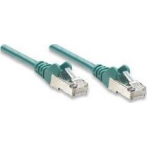 Intellinet Cat6 UTP 5m Verde cable de red