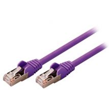 Valueline VLCP85121U05 cable de red 0,5 m Cat5e SF/UTP (S-FTP) Púrpura