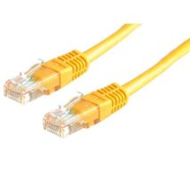 Value UTP Patch Cord Cat.6, yellow 1.0m cable de red Amarillo