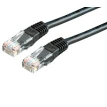 ROLINE 21.15.0535 cable de red 1 m Cat5e U/UTP (UTP) Negro