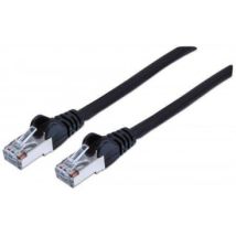 Intellinet 1m CAT6a S/FTP cable de red S/FTP (S-STP) Negro