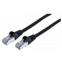 Intellinet 0.5m CAT6a S/FTP cable de red 0,5 m S/FTP (S-STP) Negro
