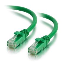 C2G Cable de conexión de red de 1 m Cat5e sin blindaje y con funda (UTP), color verde