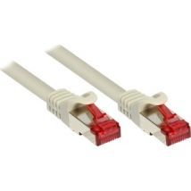 Alcasa 8060-300 30m Cat6 Gris cable de red