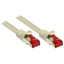 Alcasa 25m Cat6 S/FTP cable de red S/FTP (S-STP) Gris