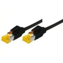 Tecline 5m Cat6a S/FTP cable de red S/FTP (S-STP) Negro