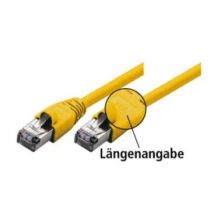 Tecline 0.5m Cat5e SF/UTP cable de red 0,5 m SF/UTP (S-FTP) Amarillo