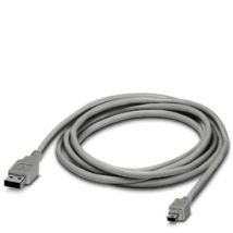 Phoenix CABLE-USB/MINI-USB-3,0M cable USB 3 m USB A Mini-USB B Gris