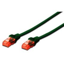 ASSMANN Electronic DK-1617-010/G cable de red 1 m Cat6 U/UTP (UTP) Verde