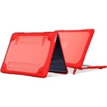 Carcasa protectora MacBook Pro 13'' 2020 de Silicona Rígida - Rojo