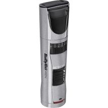 BaByliss T831E depiladora para la barba Negro, Plata