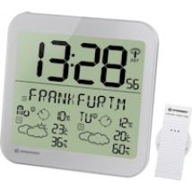 Reloj con informacion meteorologica LCD MyTime Meteotime - plateado