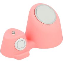 Base de carga 3 en 1 MagSafe, iWatch y AirPods - Rosa