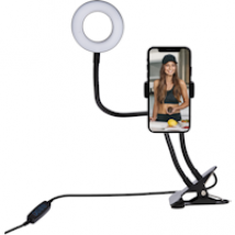 Soporte con iluminación para realizar videos