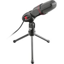 Trust GXT 212 Negro, Rojo Micrófono para PC