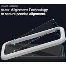 Película De Vidrio Templado con Frame Iphone 12 Pro Max - Negro