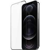 Película De Vidrio Templado Full Cover Iphone 12 y 12 Pro - Negro