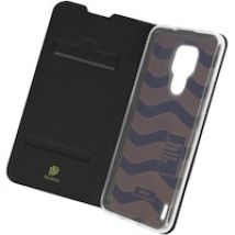 Funda Motorola Moto E7 Tarjetero Soporte Negro